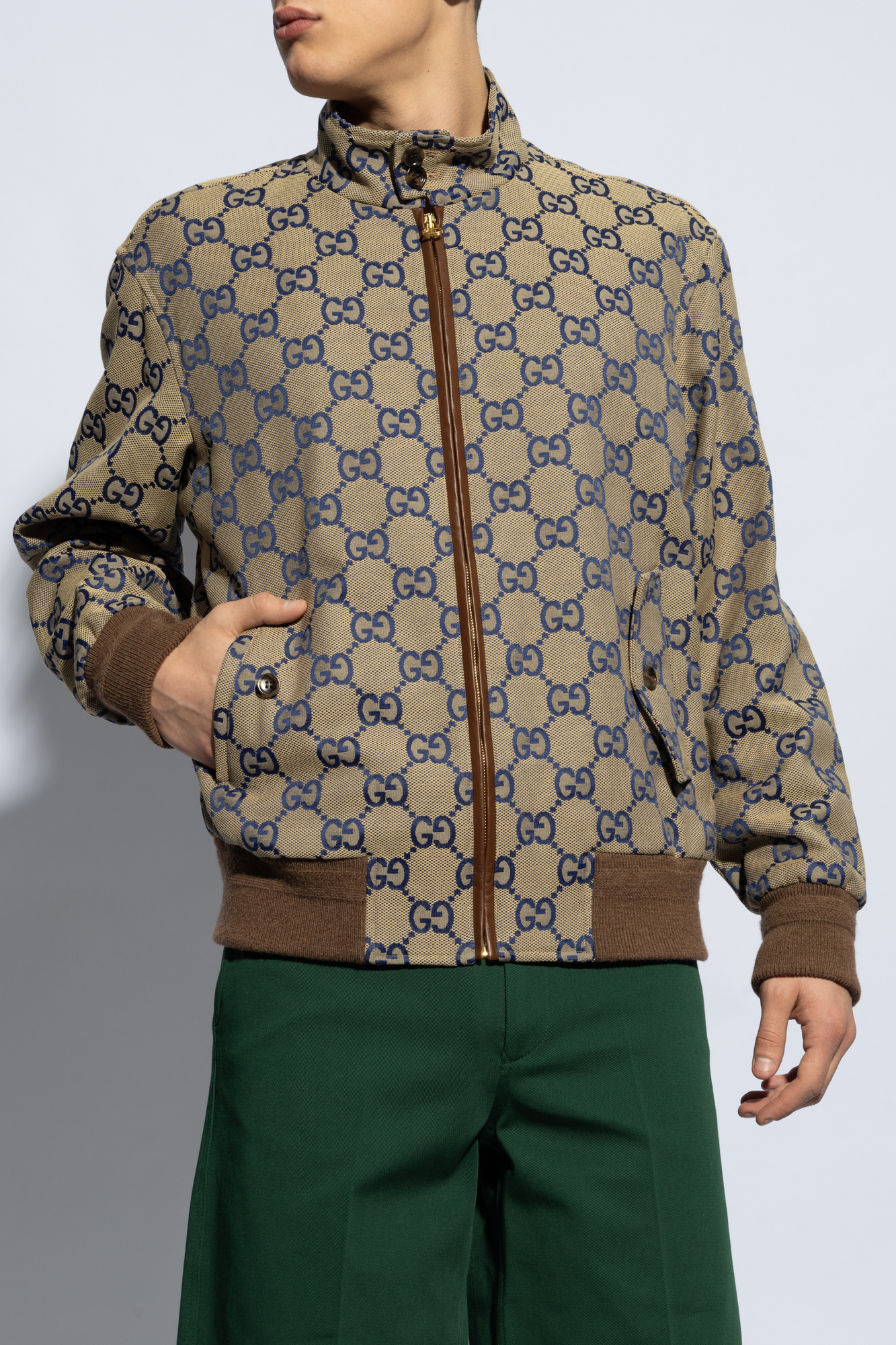 Beige Jacket with monogram Gucci - Vitkac Germany